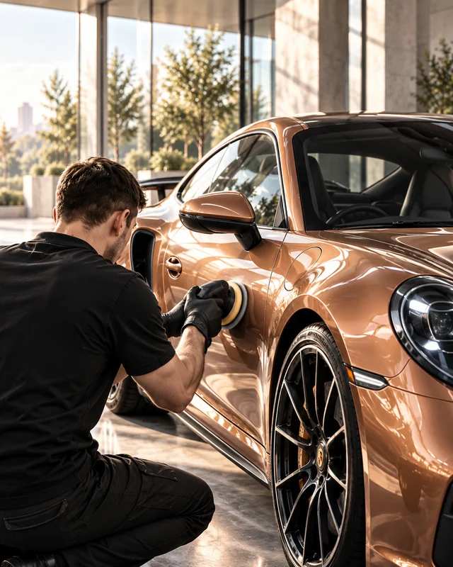 Полировка кузова — уход за Porsche